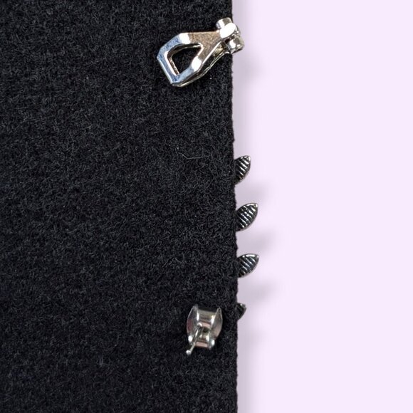 Rhinestone Laurel Ear Climber Earring - Picture 2 of 5